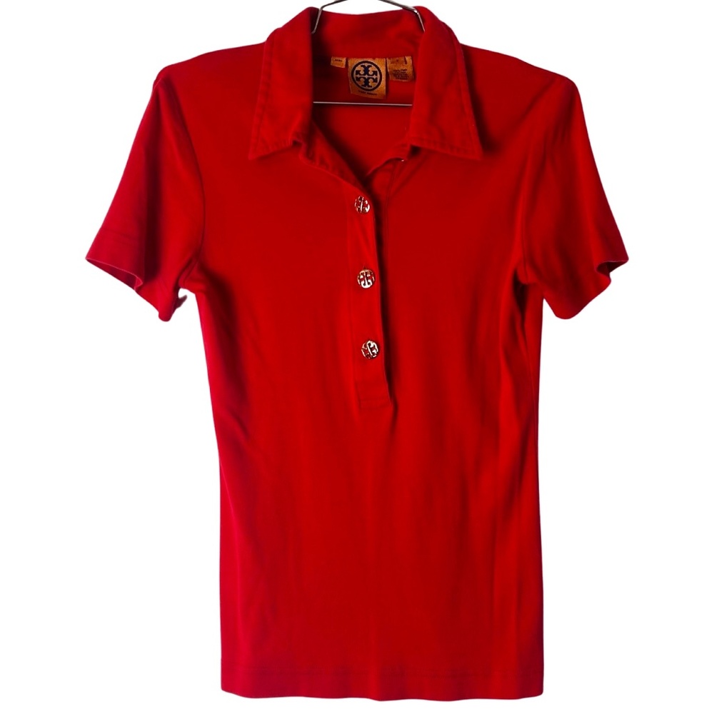 Tory Burch Pink Polo Shirt